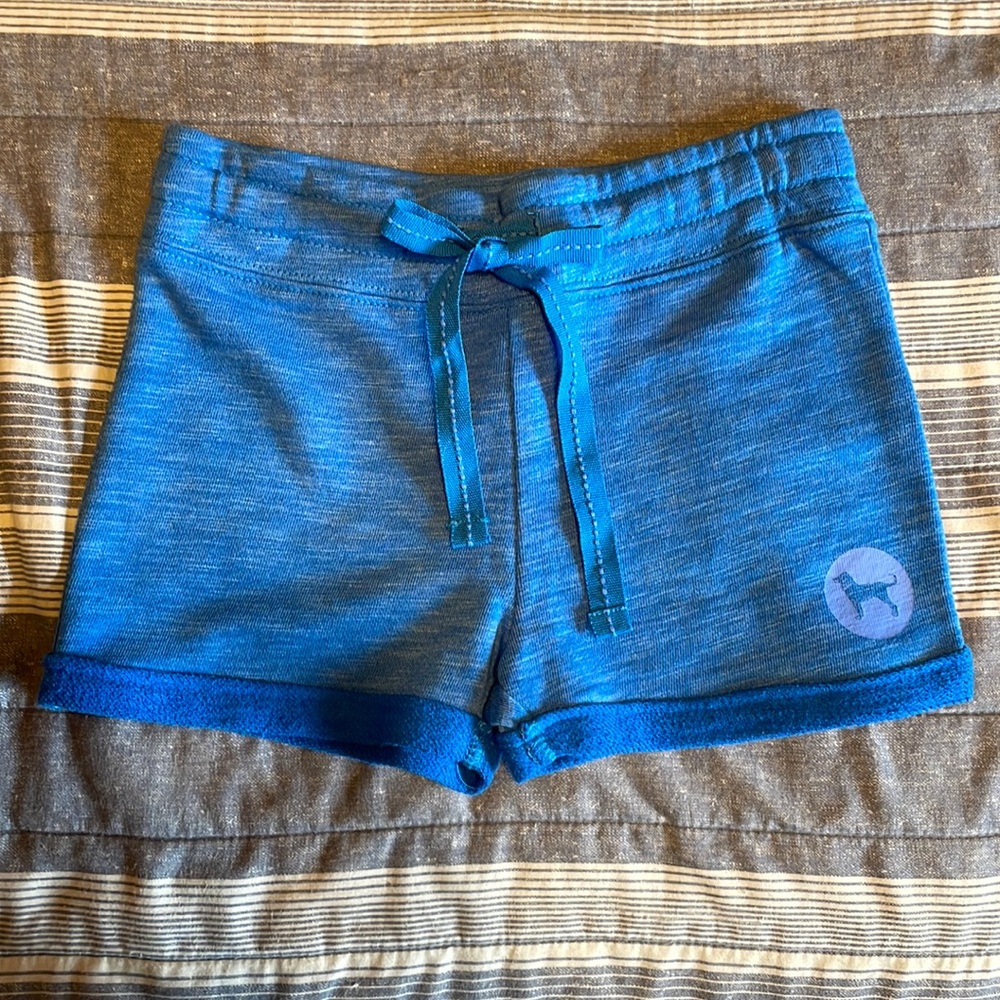 NWT. Girls’ Blue The Black Dog shorts